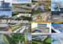 create 3d animation for construction projects